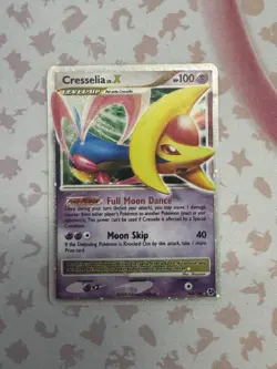 Pokemon TCG Cresselia LV.X Holo Ultra Rare Card 103/106 Great Encounters - Image 1