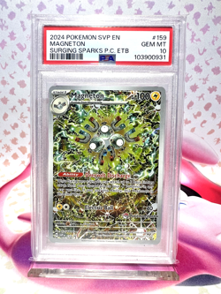 PSA 10 GEM MINT Magneton - 159 (Pokemon Center Exclusive) PROMO Pokemon Card - Image 1