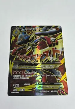 Pokemon M Lucario EX Alternate Art Promos Card 55a/111 Mega - Image 1