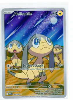Helioptile 143/132 Illustration Rare Mega Evolutions Pokemon Card - Image 1