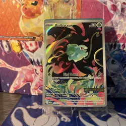 Pokemon Card Bulbasaur 133/132 Mega Evo Stamped Promo Sealed solid centering - Image 1