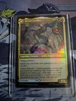 MTG Spider Man Norman Osborn/Green Goblin Foil 39 - Image 2