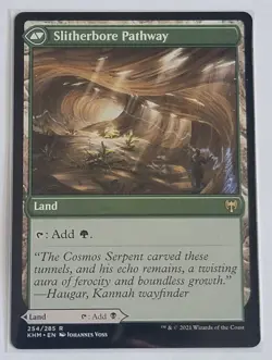 Darkbore Pathway || Slitherbore Pathway - Kaldheim - NM - 254 - MTG - Image 2