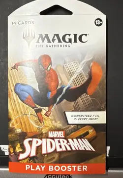 MTG: Magic The Gathering Marvel Spider-Man Play Sleeved Booster Pack - Image 1