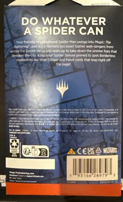 MTG: Magic The Gathering Marvel Spider-Man Play Sleeved Booster Pack - Image 2