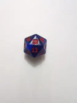 Transformers Blue Oversized Spindown Dice Brothers' War MTG Magic Gift Bundle - Image 1