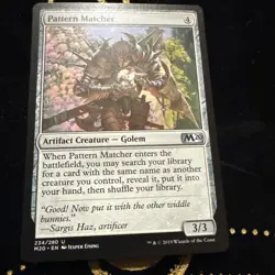 MTG Magic the Gathering Pattern Matcher (234/357) Core Set 2020 LP - Image 1