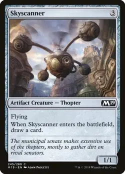 Skyscanner 4x FOIL M19 MTG Core Set 2019 Common MINT artifact - Image 1