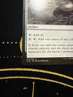 MTG Magic the Gathering Prismatic Lens (215/334) Commander 2018 LP - Image 2