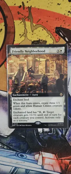 Friendly Neighborhood (Extended Art) MTG Regular - Image 1
