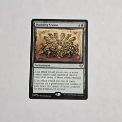 MTG Doubling Season Commander Masters 0283 Regular Mythic Card - Image 1