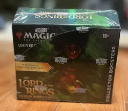 MTG Lord Of The Rings Collector Booster Box Factory Sealed New With Case - Image 1