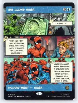 The Clone Saga (Borderless) MTG Marvel's Spider-Man (SPM) Regular - Image 1