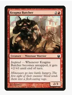 Kragma Butcher | Born of the Gods BNG | MTG Minotaur Warrior Tribal | EDH | NM - Image 1