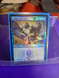 Ledger Shredder Streets of New Capenna MTG Prerelease Foil Card - Image 1