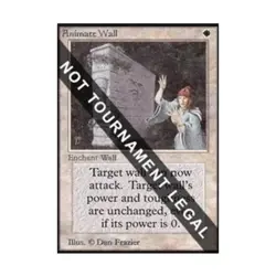 WOTC MtG Collector's Ed Animate Wall (CE) (R) VG - Image 1