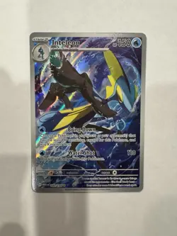 Pokemon TCG Mega Evolution Inteleon 142/132 Illustration Rare - Image 1