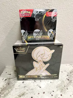 Pokemon Mega Evolution Lot: Pokemon Center Gardevoir ETB + Enhanced Booster Box - Image 1