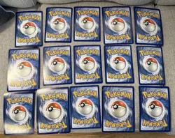 15 oversized pokemon cards lot jumbo pikachu blastoise charizard gengar DMG-NM - Image 2