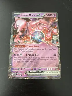 Team Rocket's Mewtwo ex 205 Jumbo Cards Holo - Image 1