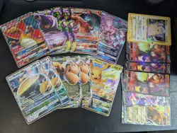 Pokemon Card Lot - 16 Jumbo Cards - Includes Charizard GX Jumbo - Image 1