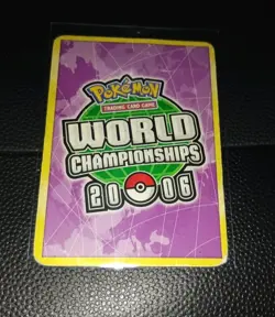 Pokemon 2006 World Championships Gold Star Latias Promo Card 105/107 Damaged - Image 2