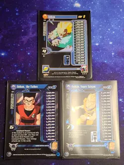 Dragon Ball GT Gohan Lvl 1-3 Foil Unlimited Score DB GT CCG TCG Foil Cards LP-MP - Image 1