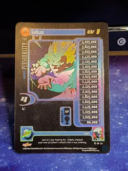 Dragon Ball GT Gohan Lvl 1-3 Foil Unlimited Score DB GT CCG TCG Foil Cards LP-MP - Image 2