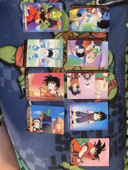 Dragon Ball Z Cards Lot Of 9 Various Years - Image 1