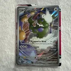 Tornadus 210 Sv: Scarlet & Violet Promo Cards Holo Sealed Promo - Image 1