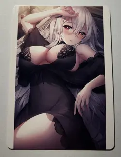 SEXY HEROINE WAIFU Gangut AZUR LANE ACG PREMIUM TRIM HOLOFOIL CARD NM - Image 2