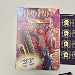 Vintage Harry Potter Trading Card Game 2-Player Starter Set 2001 Complete Cards - Image 2