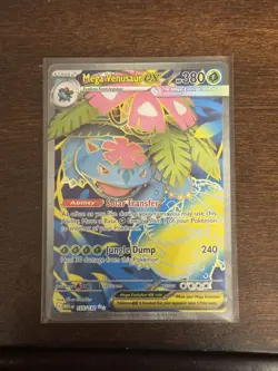 Pokemon TCG Mega Venusaur EX 155/132 Mega Evolution ENGLISH Pokemon Card NM - Image 1