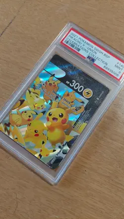 PSA 9 Pikachu V-Union (SWSH 140) Full-Art Graded Pokemon card - Image 1