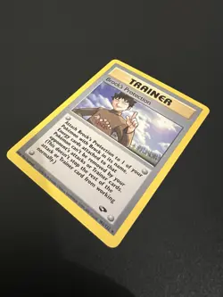 Brock’s Protection 101/132 Gym Challenge Unlimited 2000 Pokemon Card Rare NM - Image 3