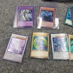Lot Of 300+ Yugioh Cards 2 2016 Mega Tins 5 Play Mats Blue Eyes White Dragon - Image 3