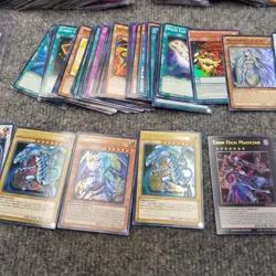 Lot Of 300+ Yugioh Cards 2 2016 Mega Tins 5 Play Mats Blue Eyes White Dragon - Image 4
