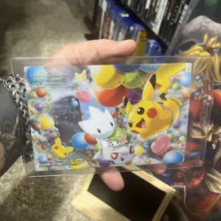 Pikachu Togetic Pokemon Center Japan Clear Card 20th Anniversary US Seller - Image 2