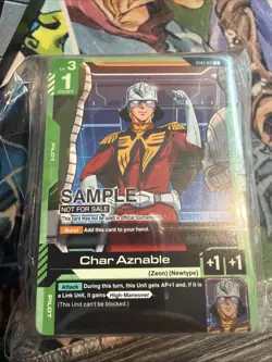 Gundam Card Game Demo Deck SET (Char Aznable + Amuro Ray) SEALED ENGLISH - Image 2