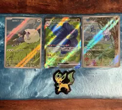 LP/NM Japanese Pokemon TCG Cards, AR 3 Card Lot #4 - Image 1