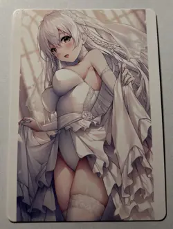 SEXY HEROINE WAIFU Hermione AZUR LANE ACG PREMIUM TRIM HOLOFOIL CARD NM - Image 2