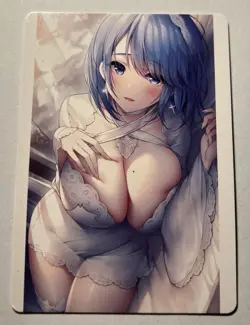 SEXY HEROINE WAIFU Chapayev AZUR LANE ACG PREMIUM TRIM HOLOFOIL CARD NM - Image 2