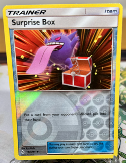 Gengar Surprise Box 187/214 Reverse Holo LP Pokemon Cards | SM10: Unbroken Bonds - Image 1