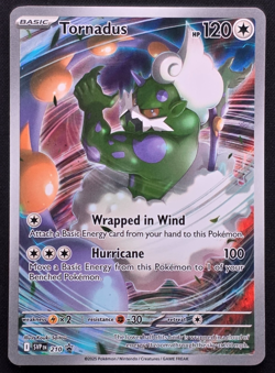 Tornadus 210 Black Star Promo Pokemon Card White Flare #210 - Image 1