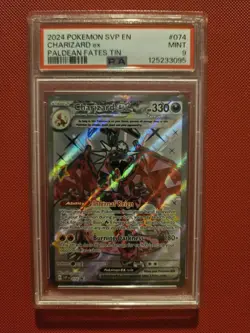 PSA 9 Charizard ex 074 Sv: Scarlet & Violet Promo Cards Holo PSA 9 - Image 1