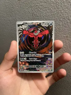 Pokemon TCG Yveltal Paradox Rift Illustration Rare Card 205/182 PSA 10 CONTENDER - Image 1