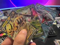 Pokemon Ex Card Lot of 3 Electivire, Amoonguss, Veluza - Image 1