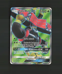 Tapu Bulu GX 130/147 Burning Shadows Full Art Ultra Rare Holo Pokemon Card NM - Image 1