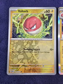 Voltorb & Electrode Reverse Holos/Holo 3x Pokemon Card Lot Near Mint - Image 2