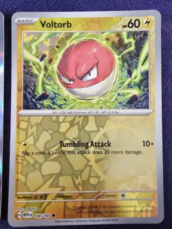 Voltorb & Electrode Reverse Holos/Holo 3x Pokemon Card Lot Near Mint - Image 4